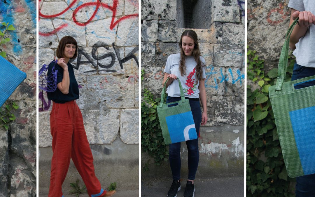 Upcycling Taschen für das Obstwiesenfestival